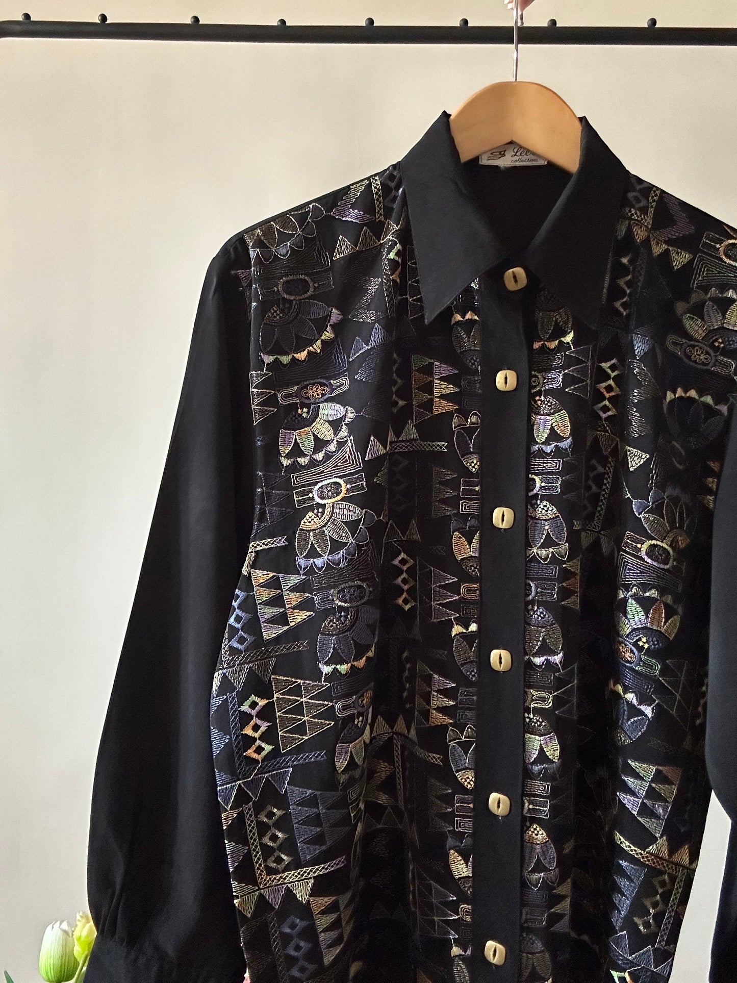 Finely Embroidered Vintage Shirt
