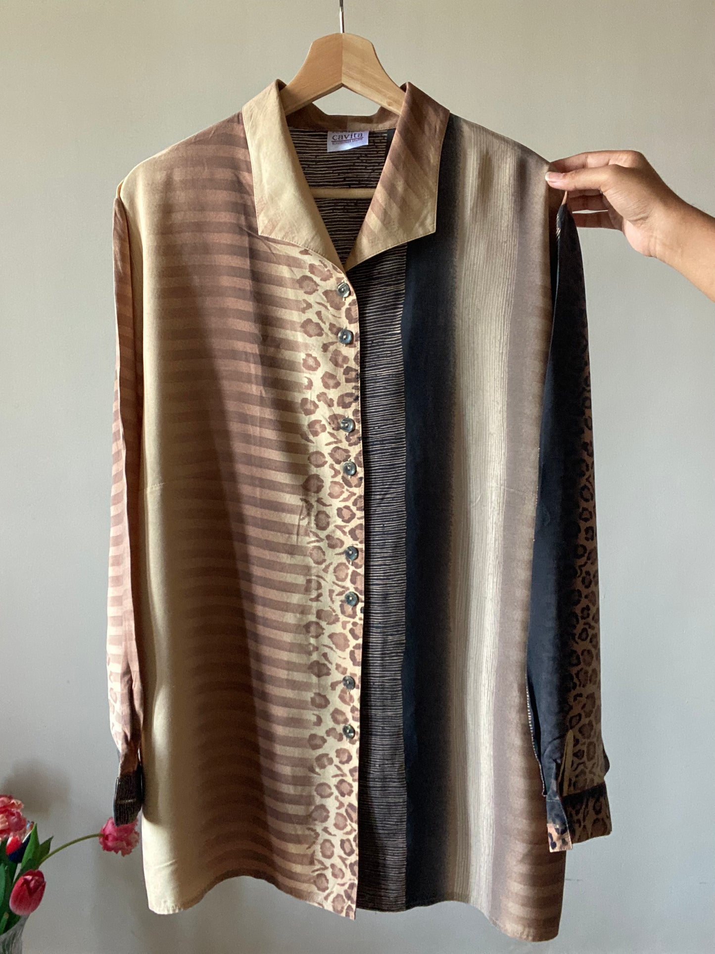 Multi Animal Print Vintage Shirt