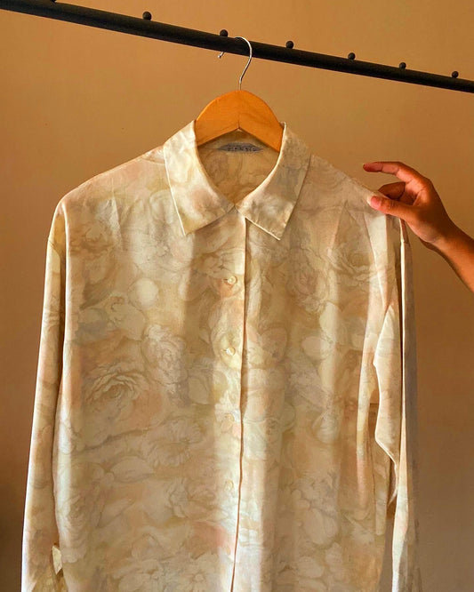 Floral Print Vintage Shirt