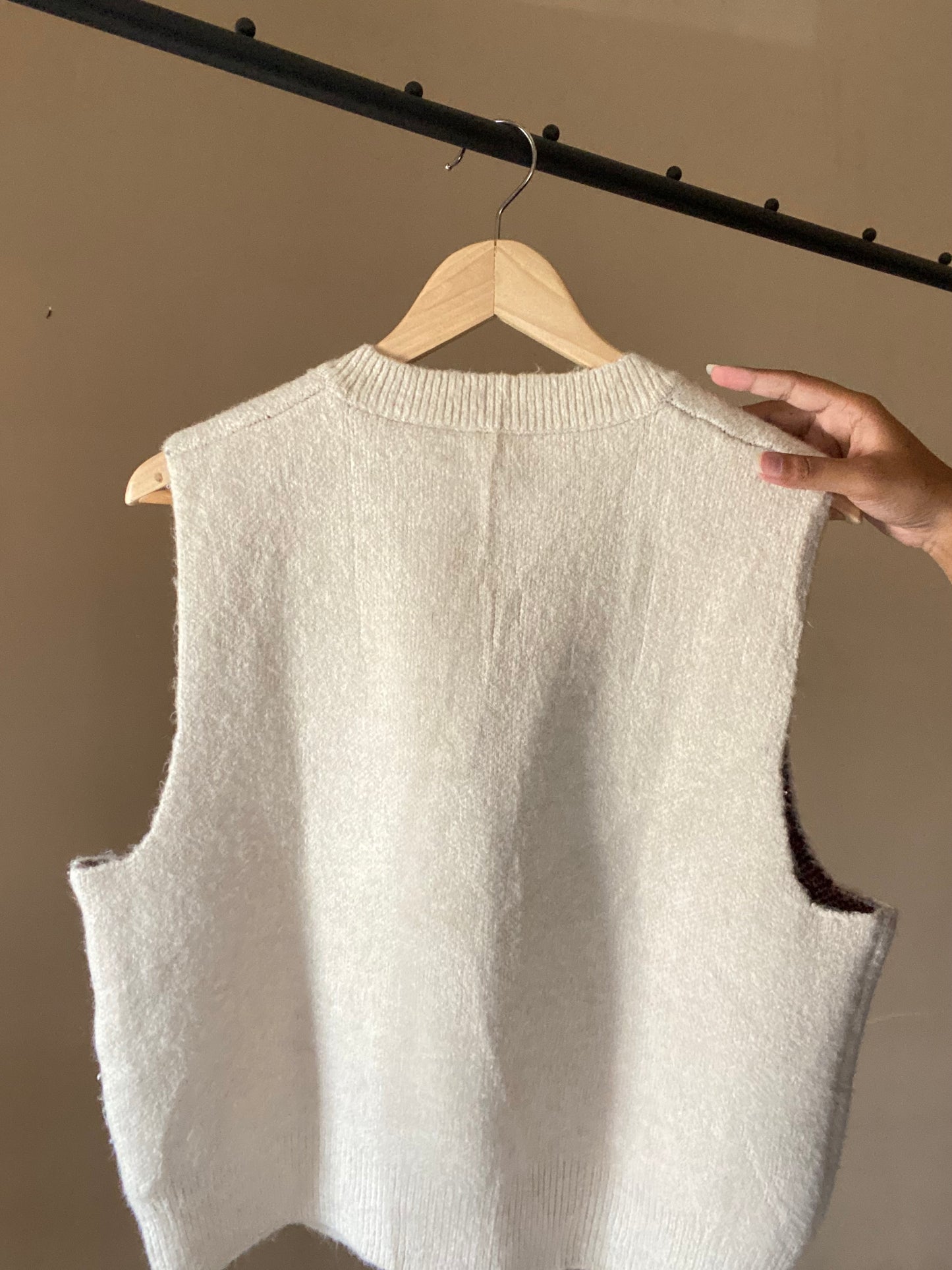 Floral Vintage Sweater Vest