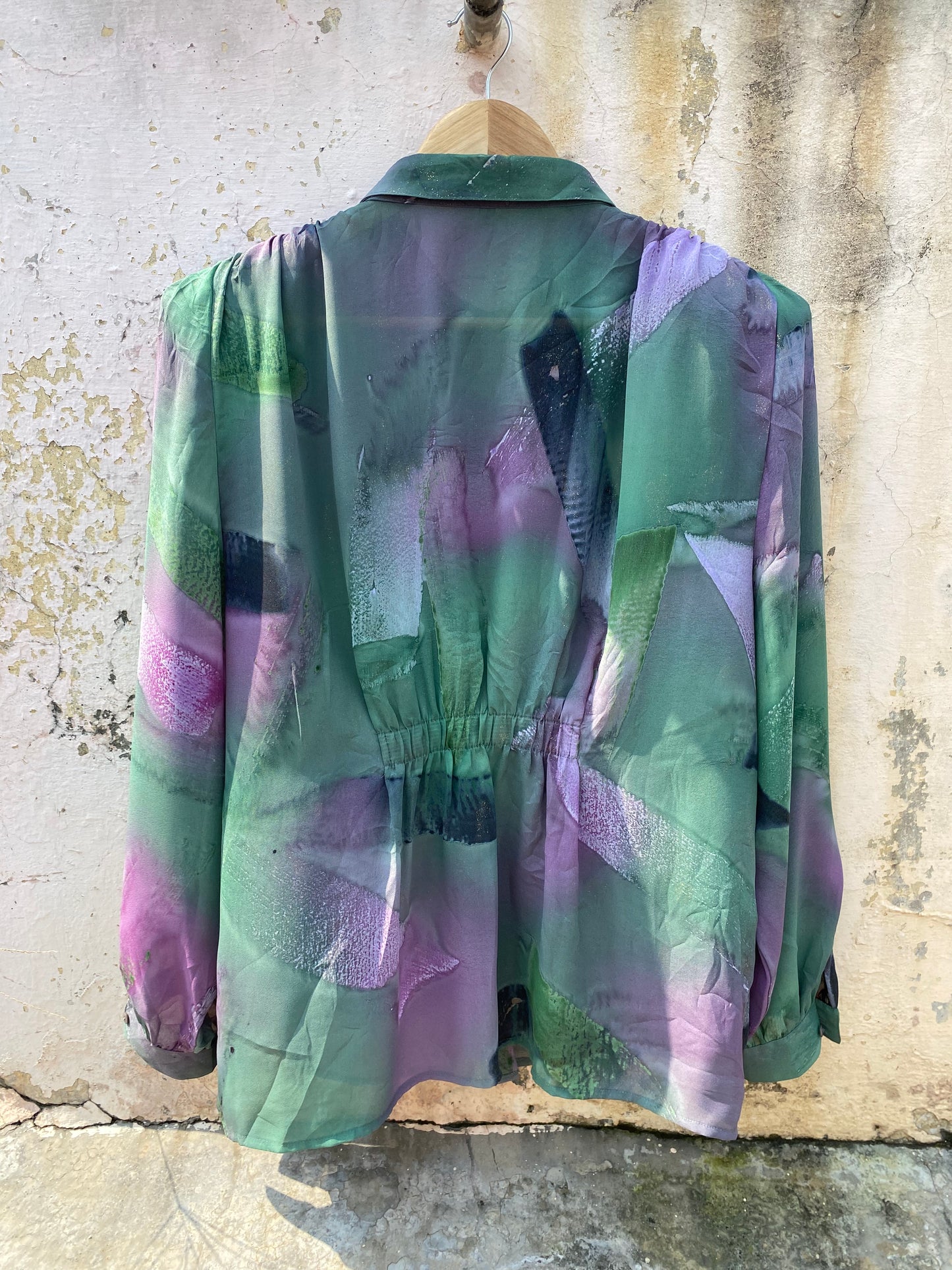 Colour Splash Green Vintage Shirt