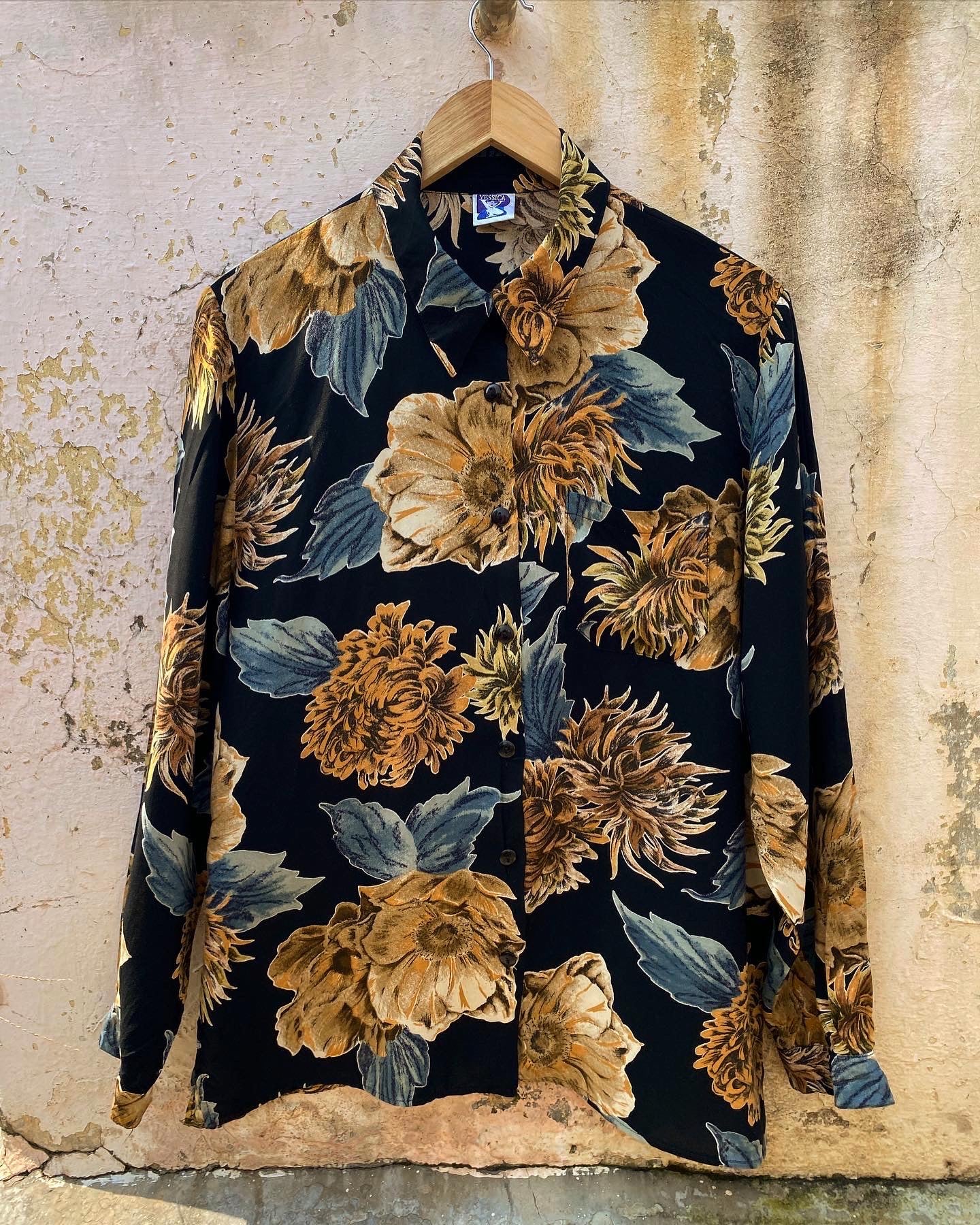 Floral Print Vintage Shirt