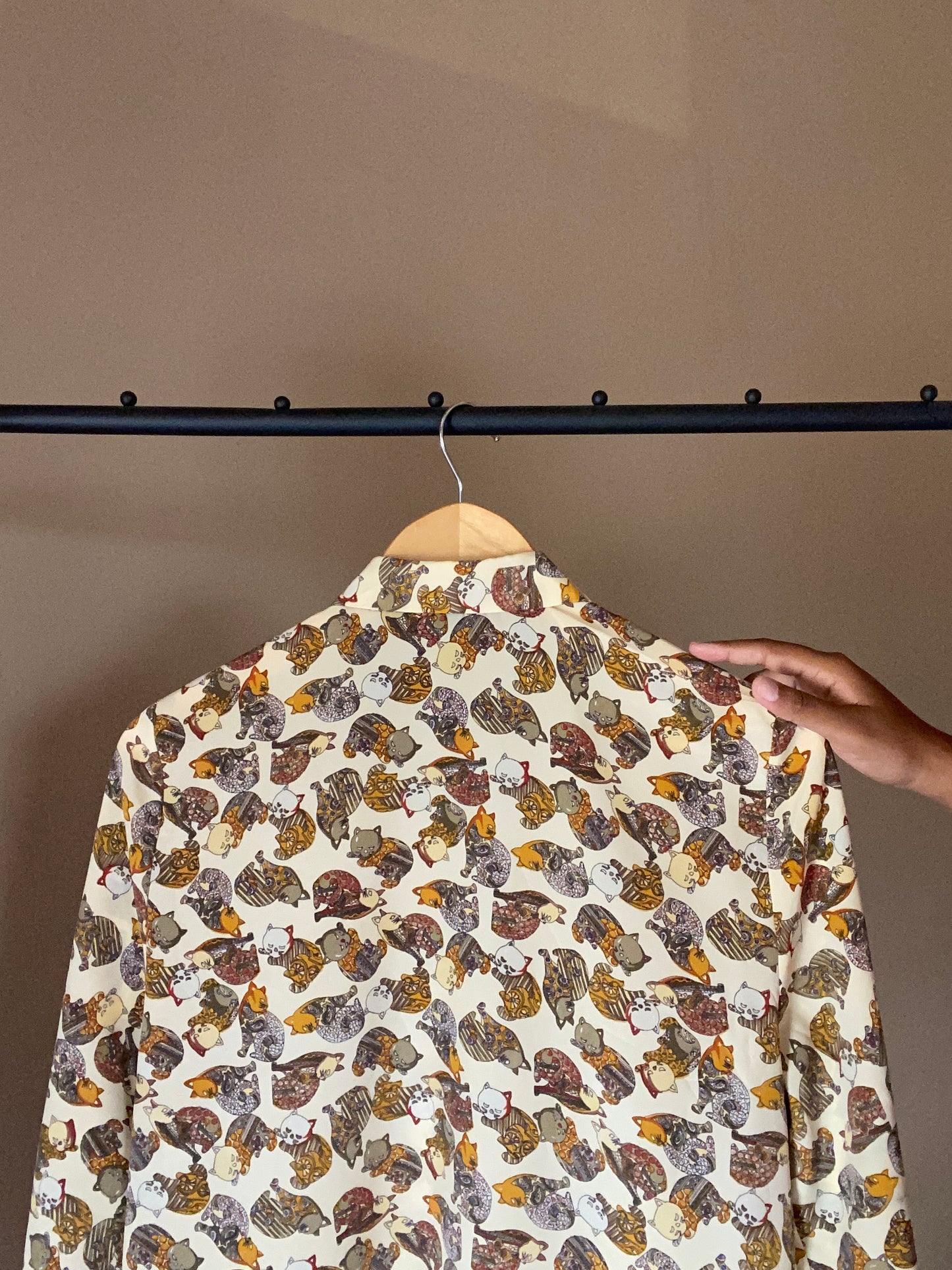 Historic Art Cat Motif Vintage Shirt