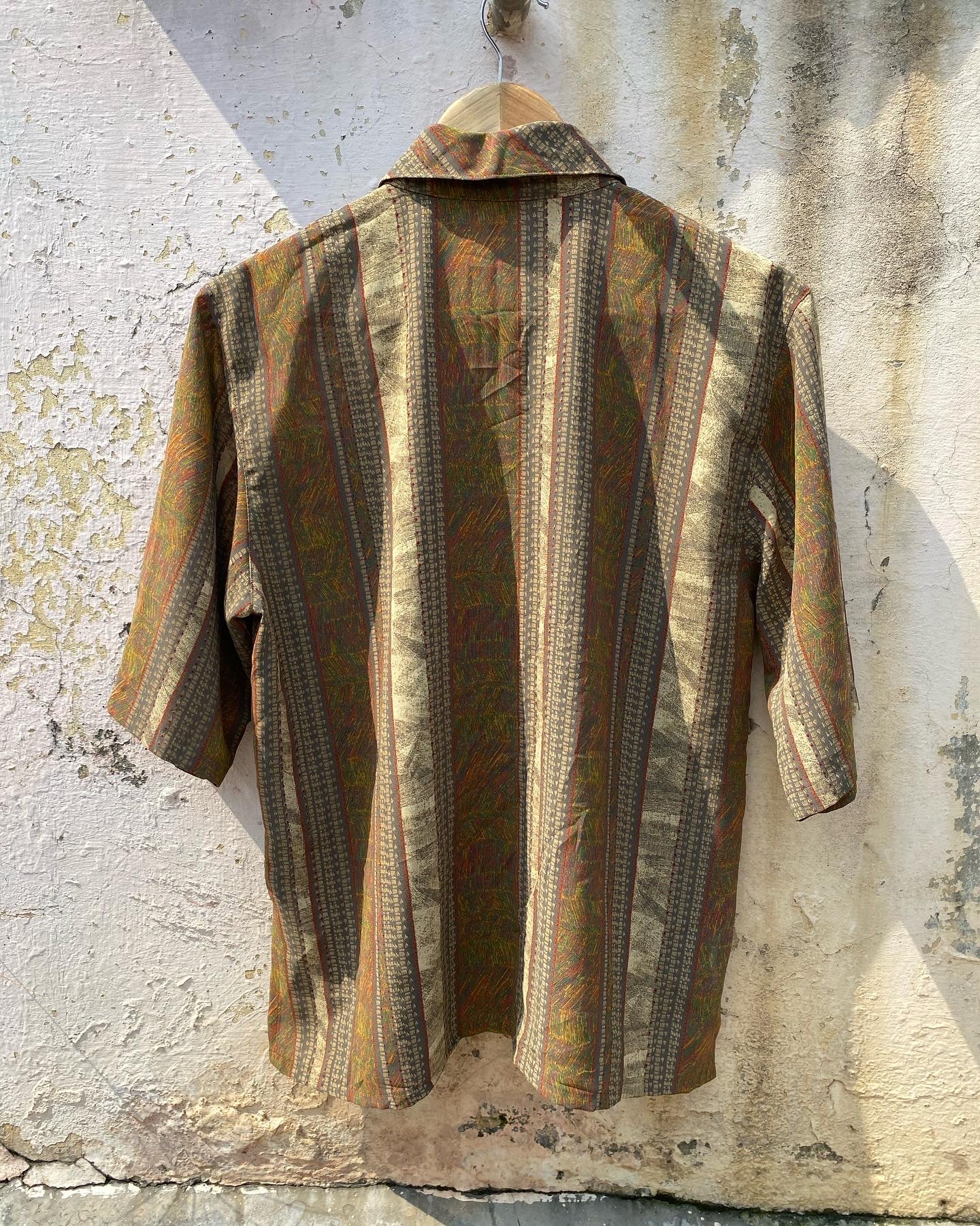 Brown Multi Pattered Vintage Shirt