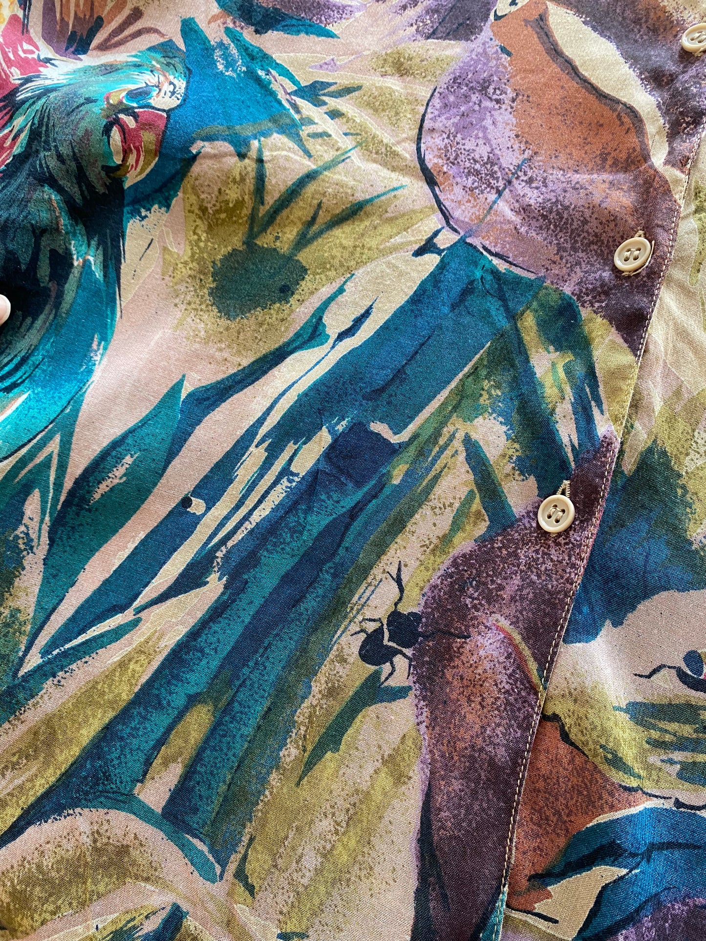 Colourful Jungle Vintage Shirt