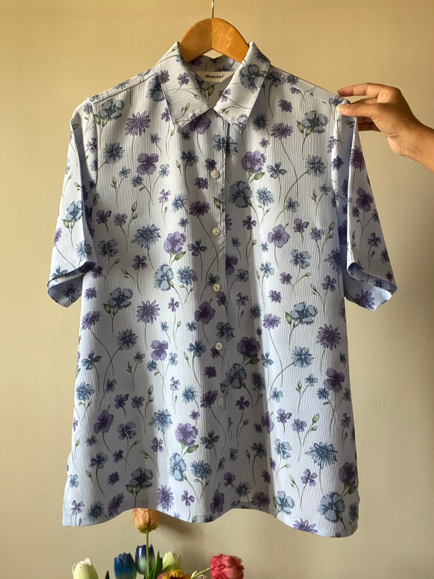 Airy Floral Vintage Shirt