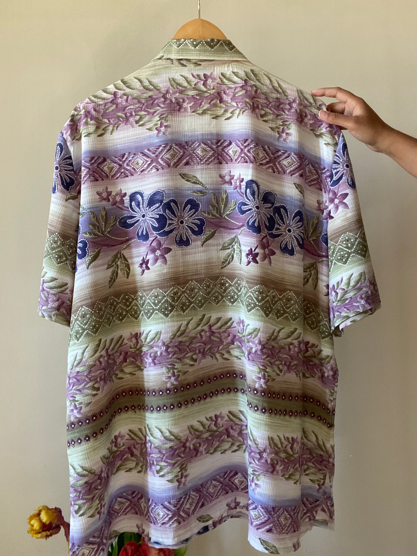 Hawaiian Multi Print Vintage Shirt