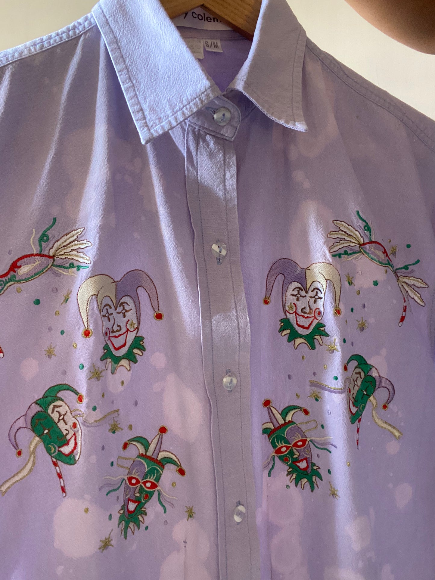 Vintage Denim Tie and Dye Shirt