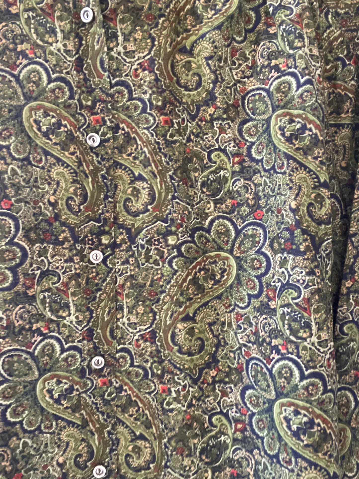 Ethnic Print Vintage Shirt