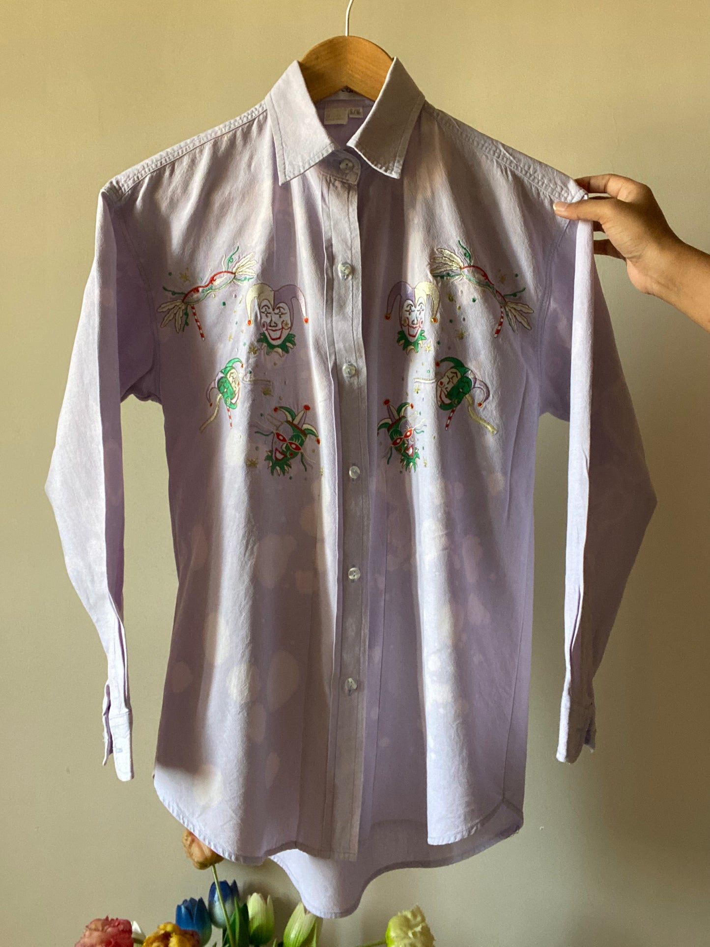 Vintage Denim Tie and Dye Shirt
