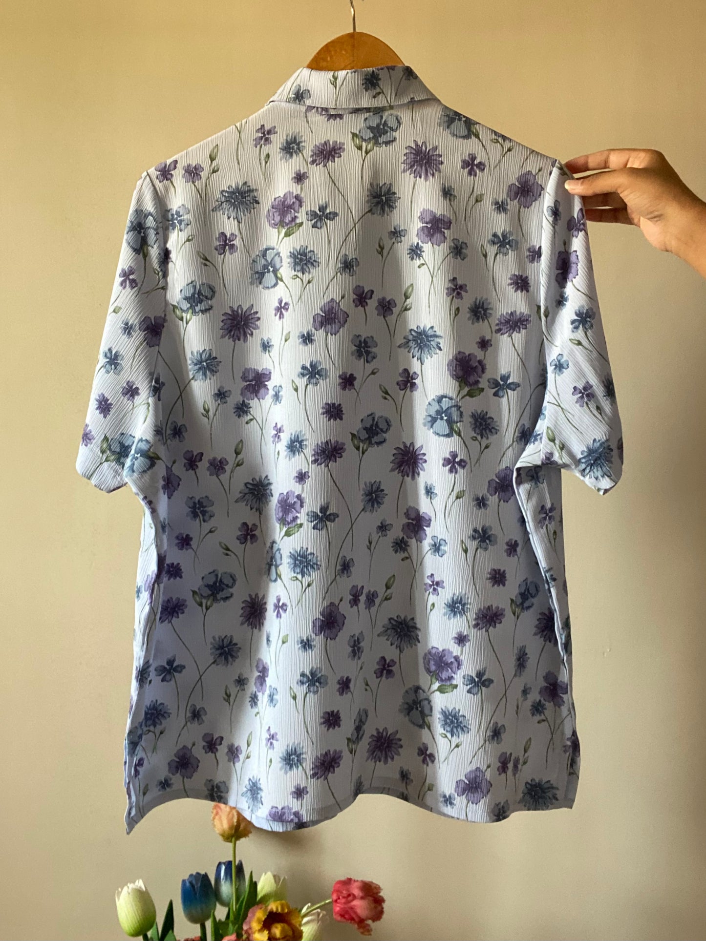 Airy Floral Vintage Shirt