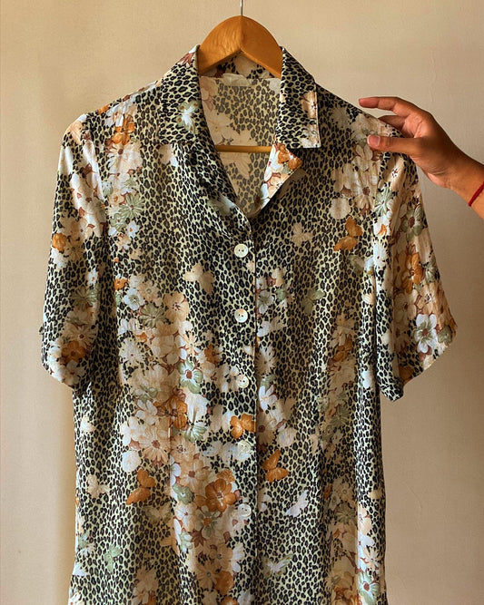 Animal Print Vintage Shirt