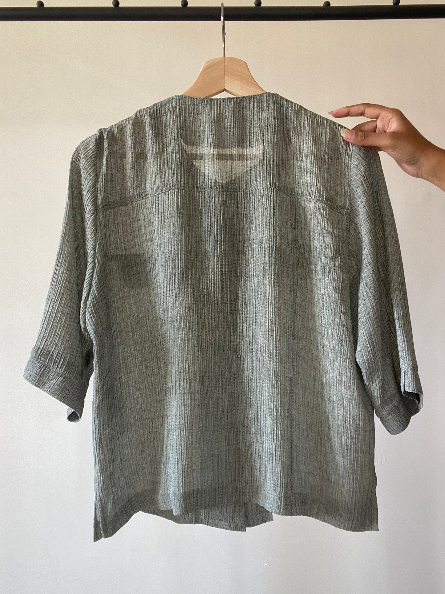 Chic Green Vintage Shirt