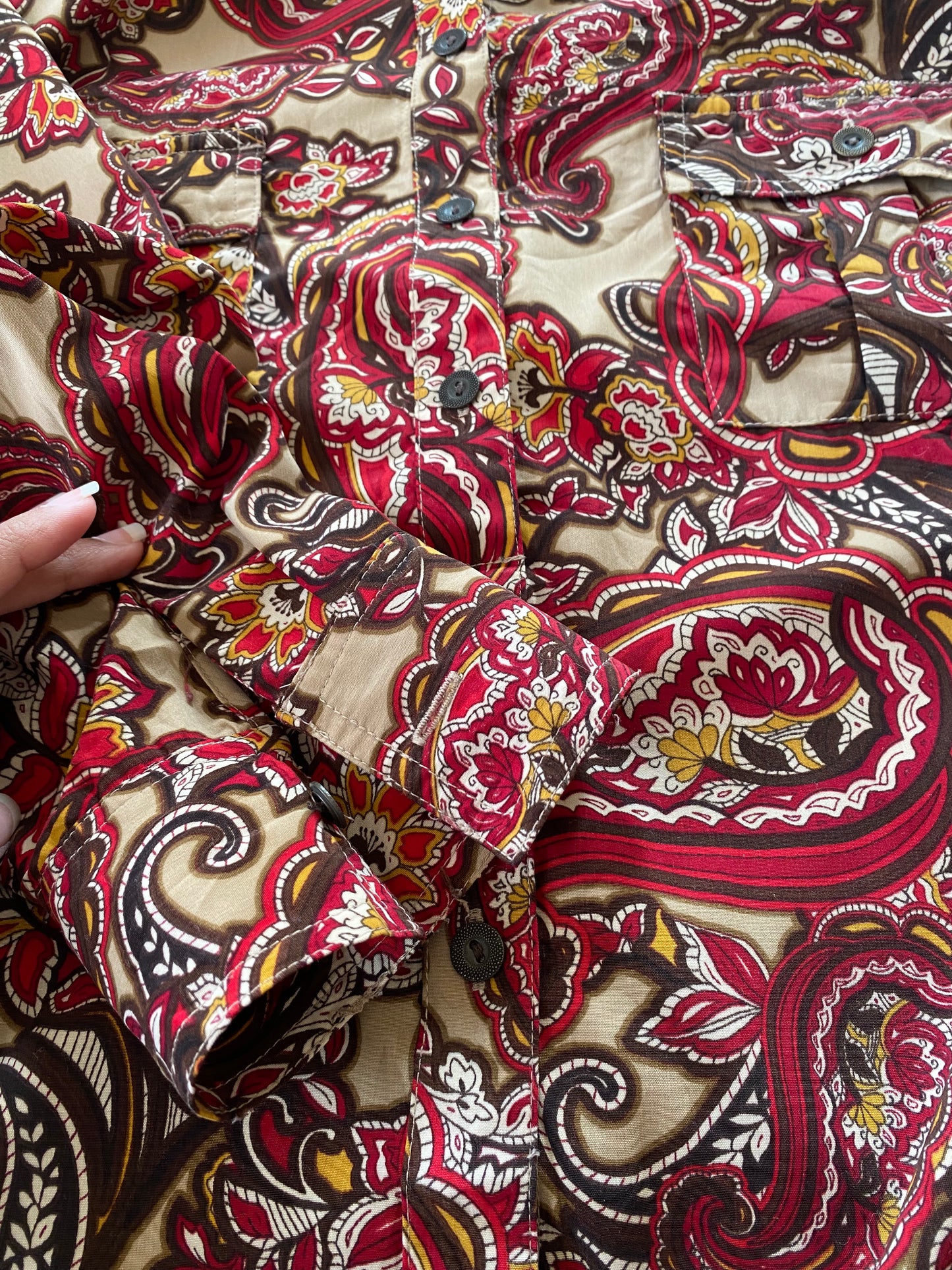 Ethnic Printed Vintage Shirt