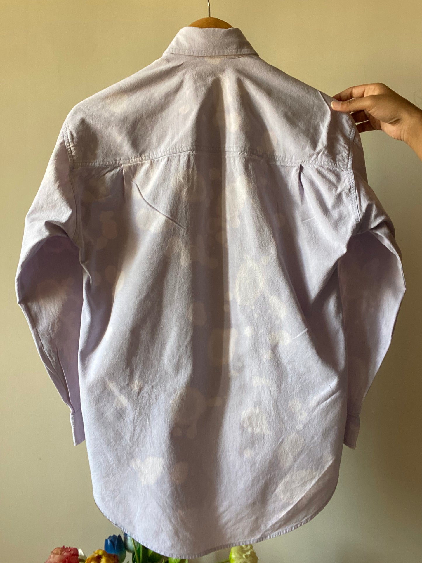 Vintage Denim Tie and Dye Shirt