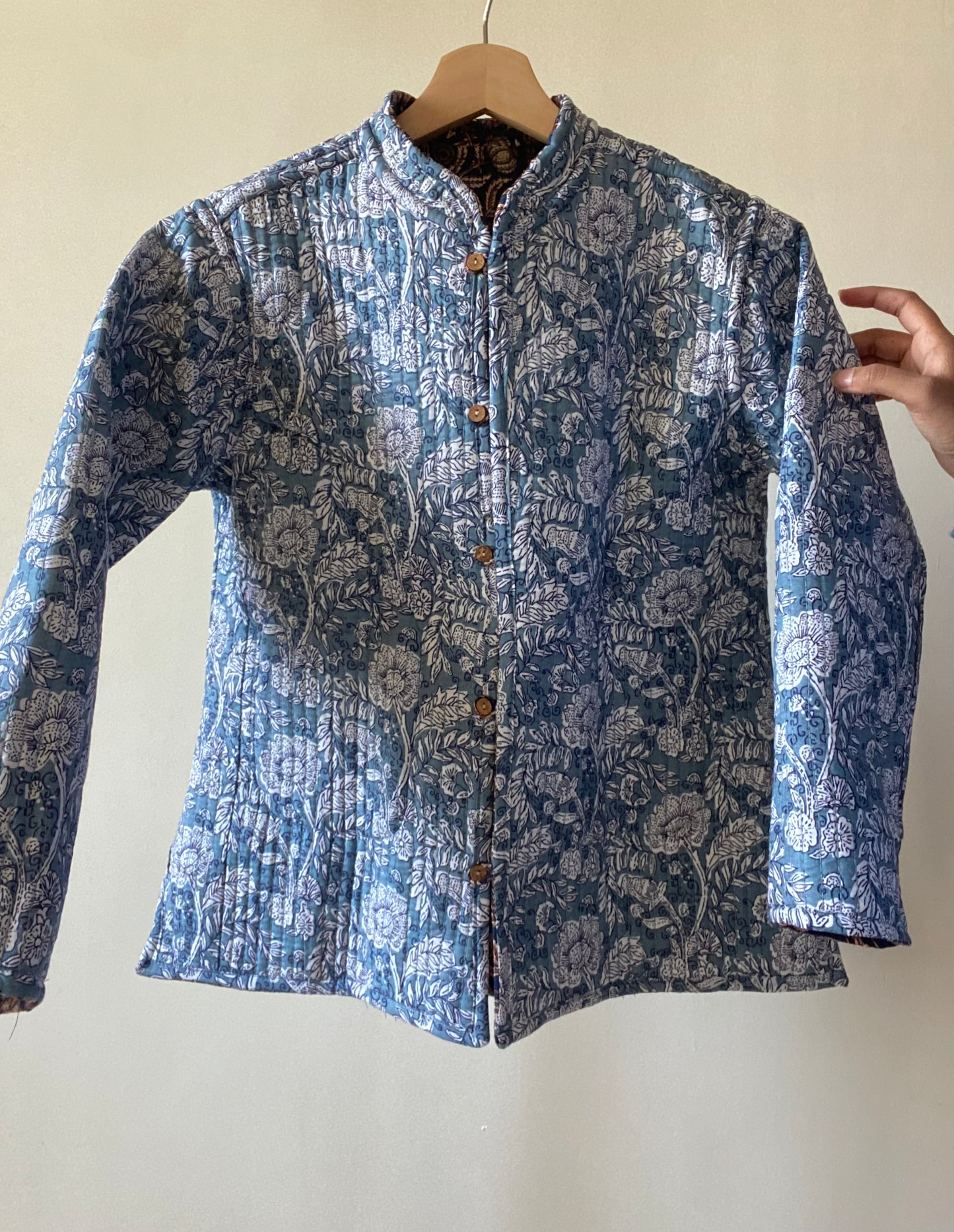 Block Print Quilted Jacket