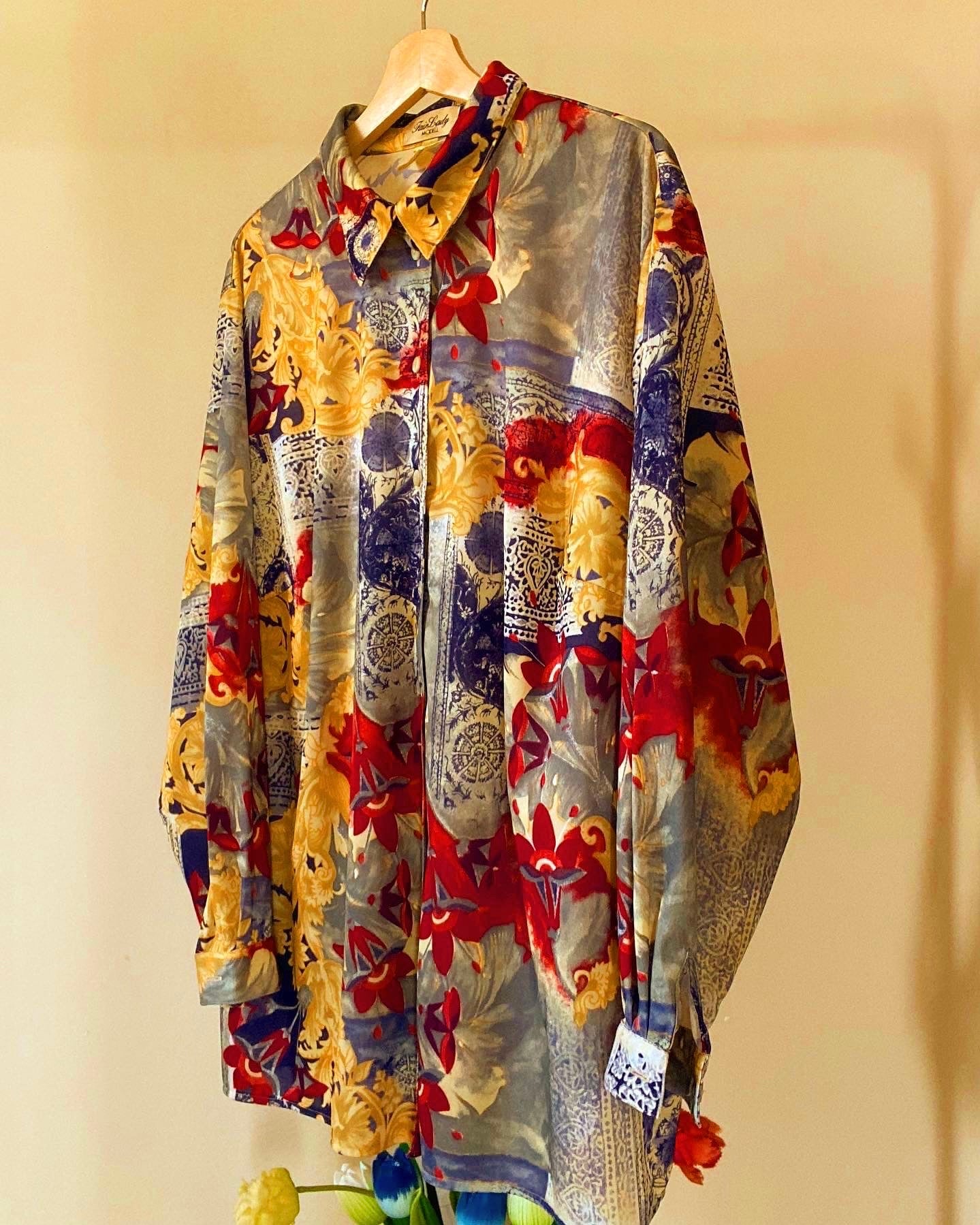Abstract Supper Rare Vintage Shirt