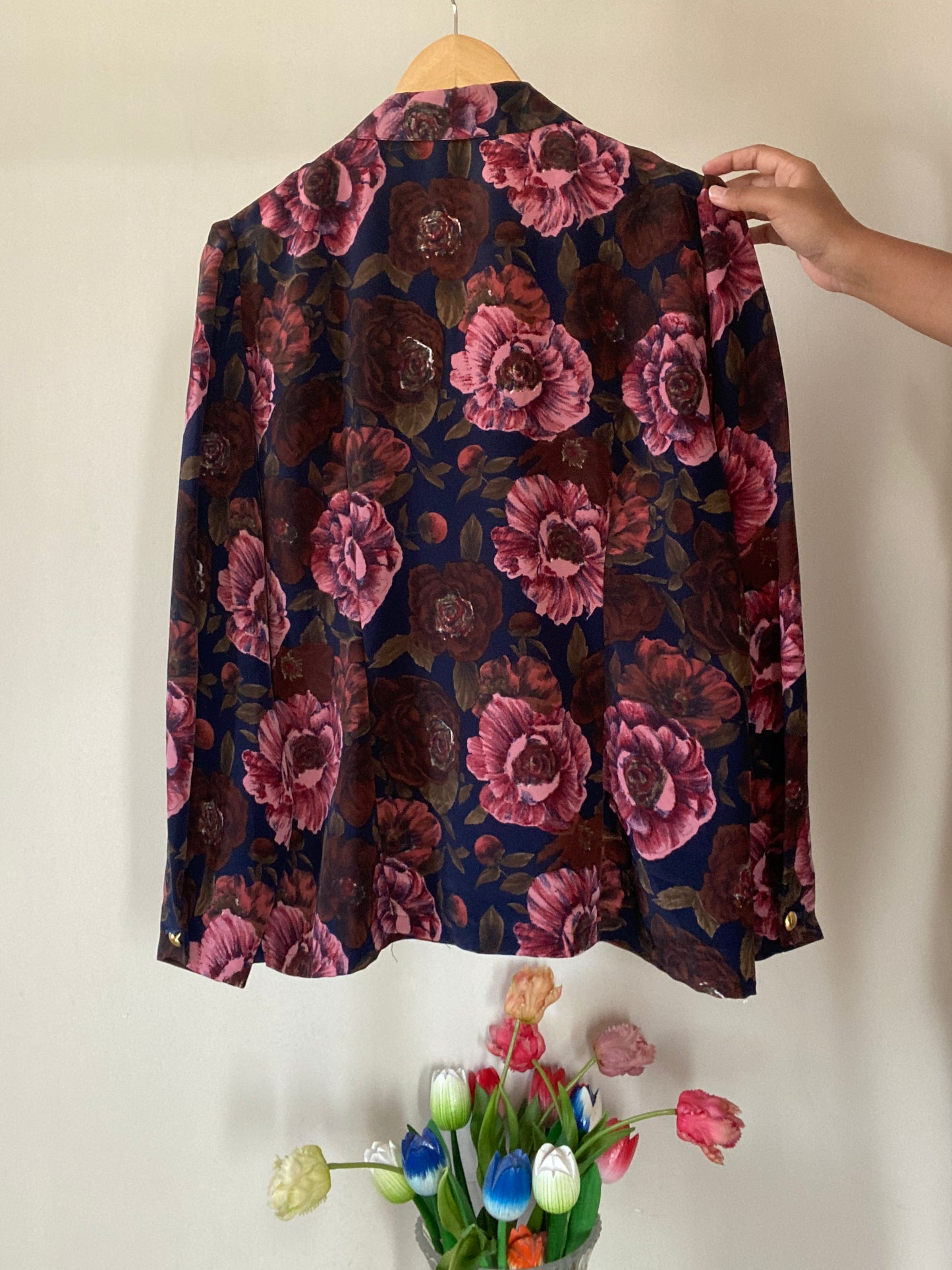 Bold Floral Vintage Shirt