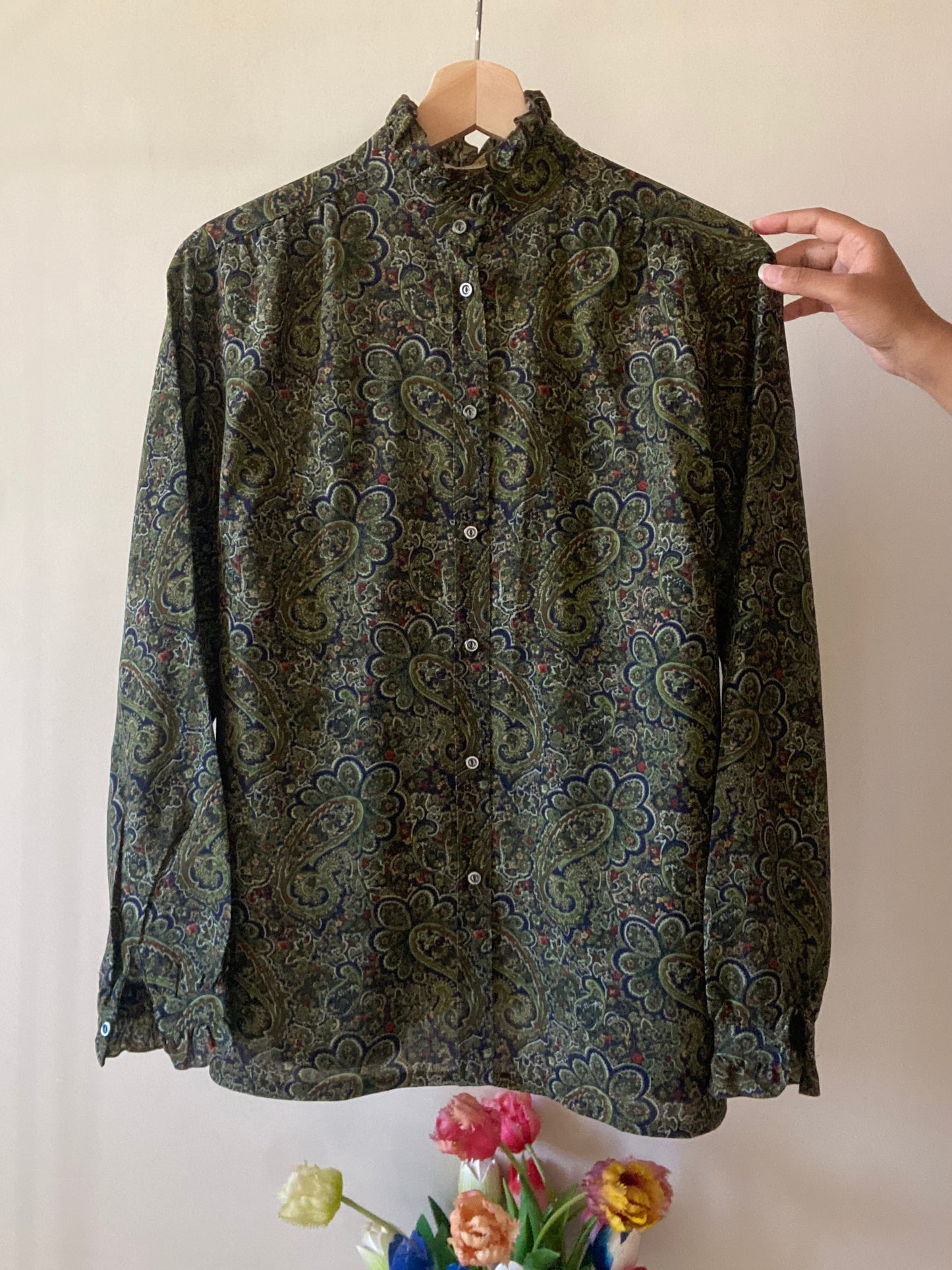 Ethnic Print Vintage Shirt
