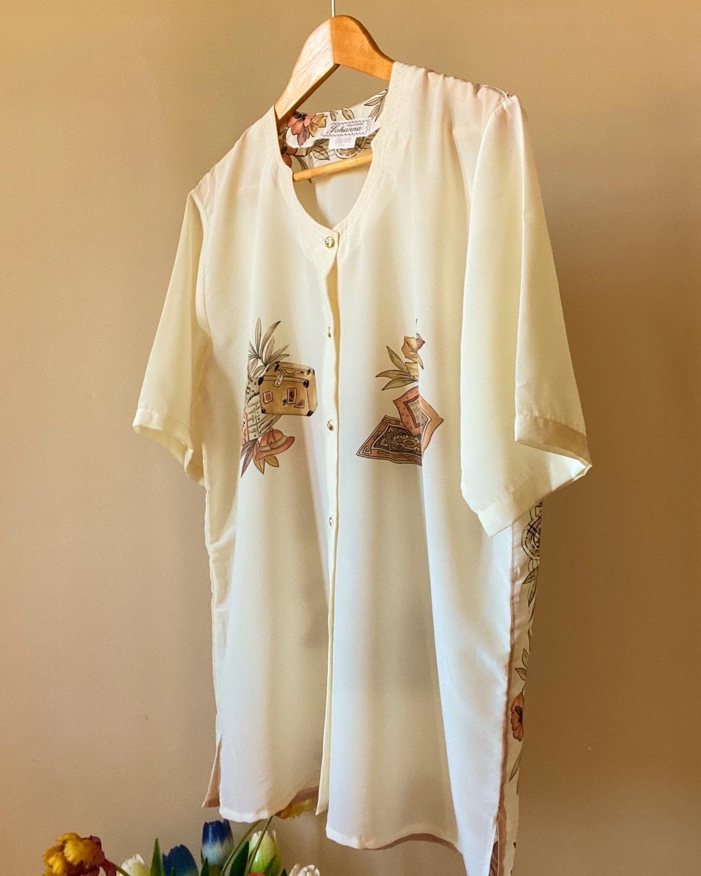Fall Print Vintage Shirt