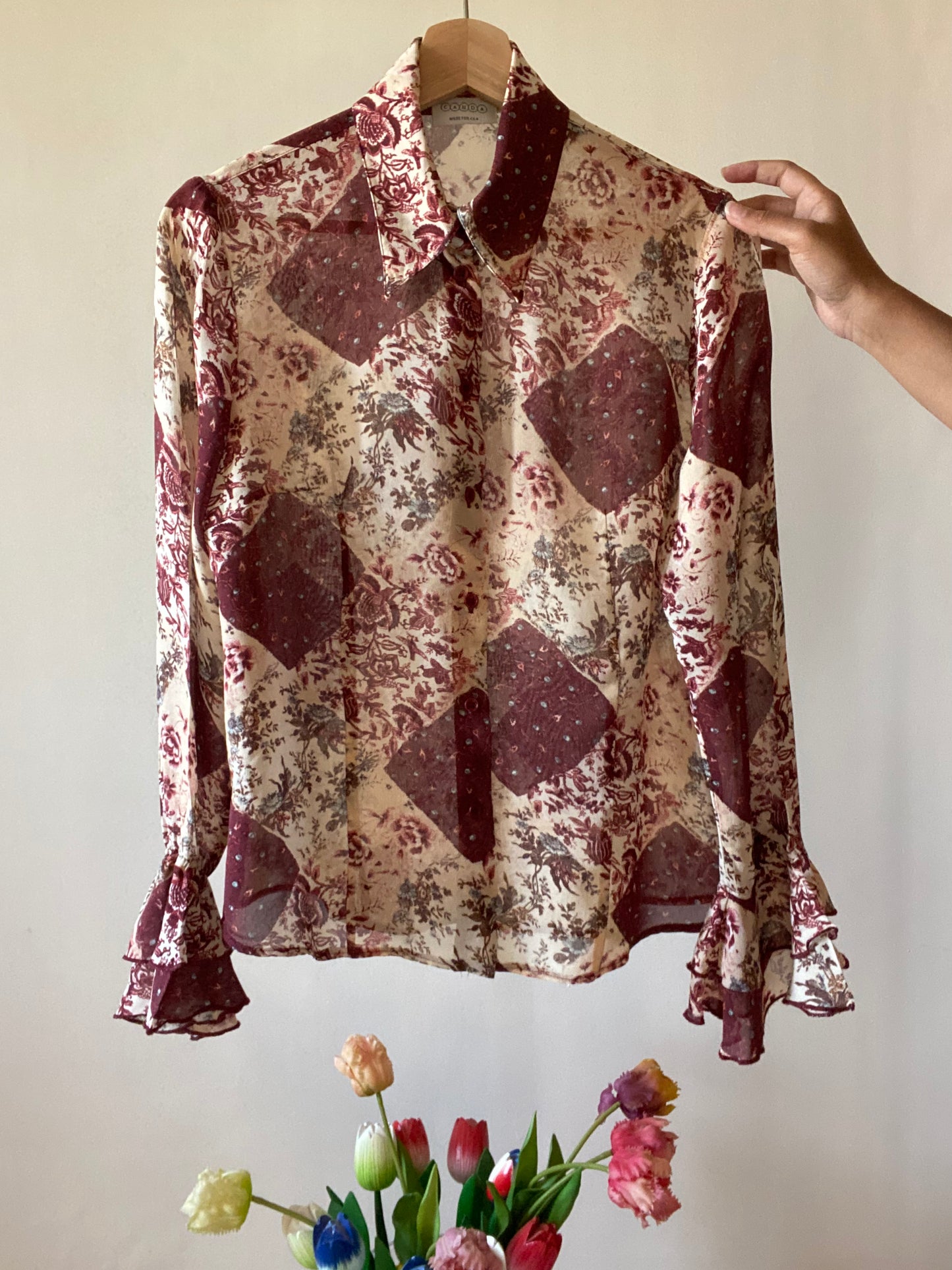 English Floral Dreamland Vintage Shirt