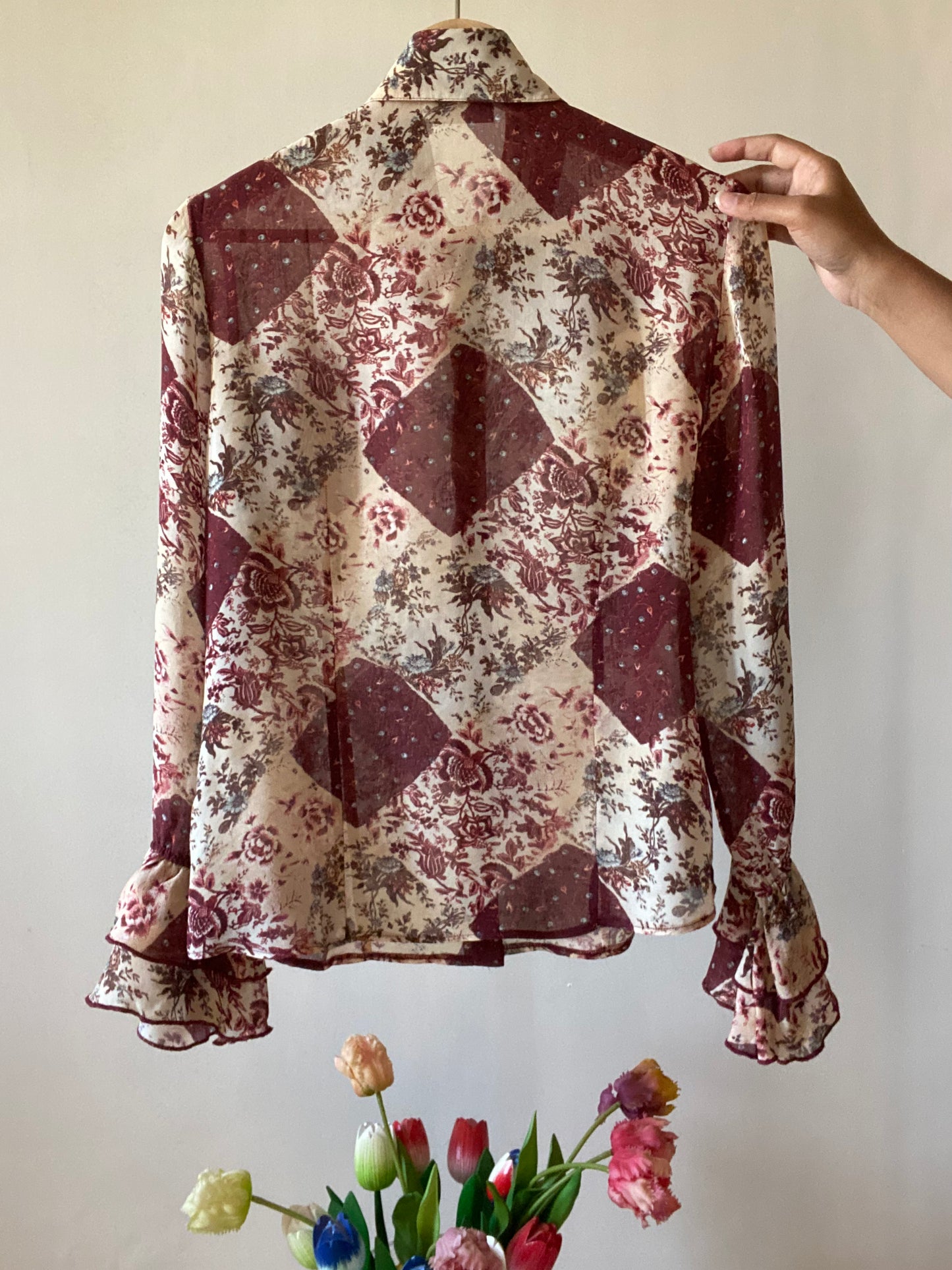 English Floral Dreamland Vintage Shirt