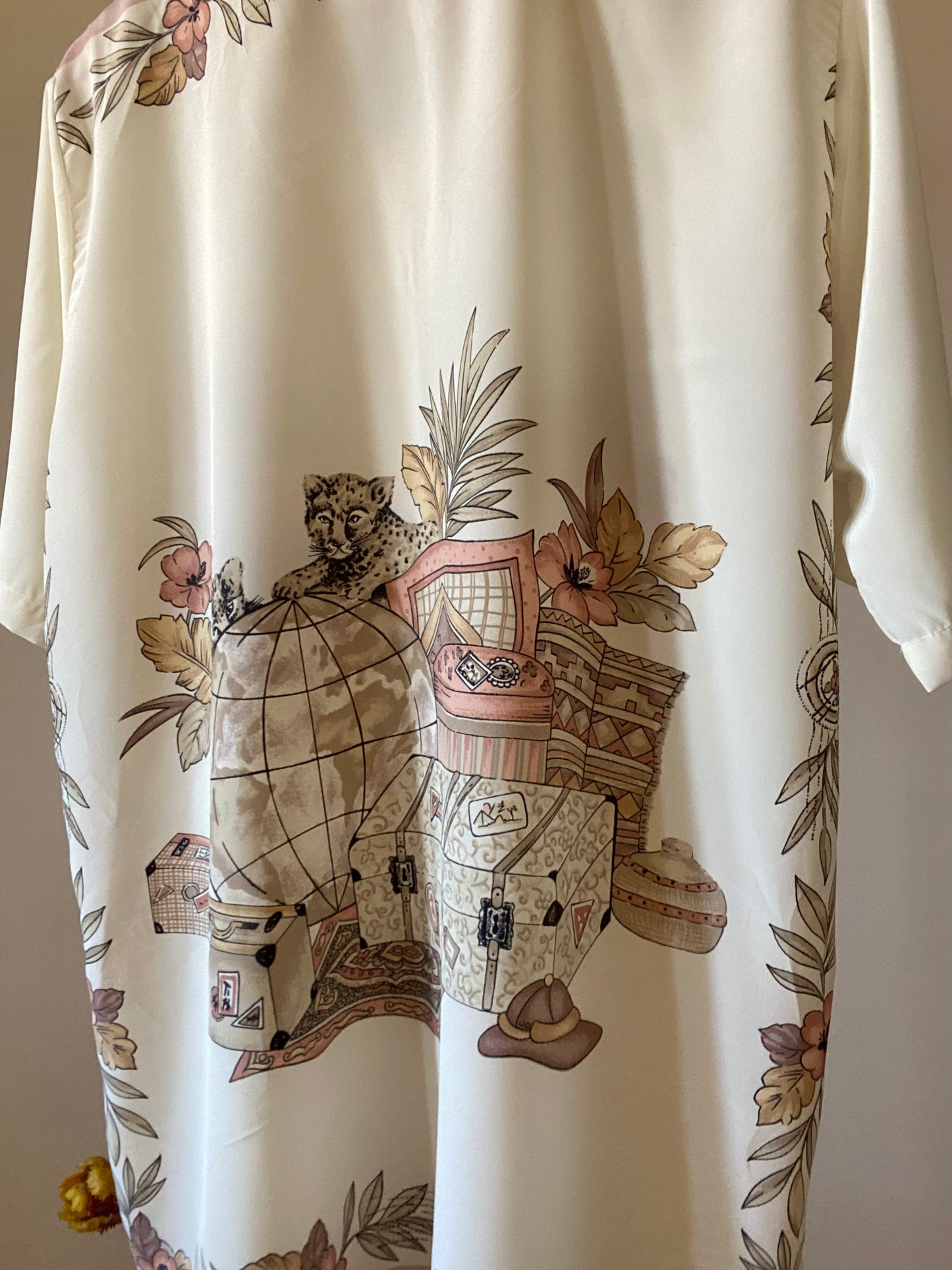 Fall Print Vintage Shirt