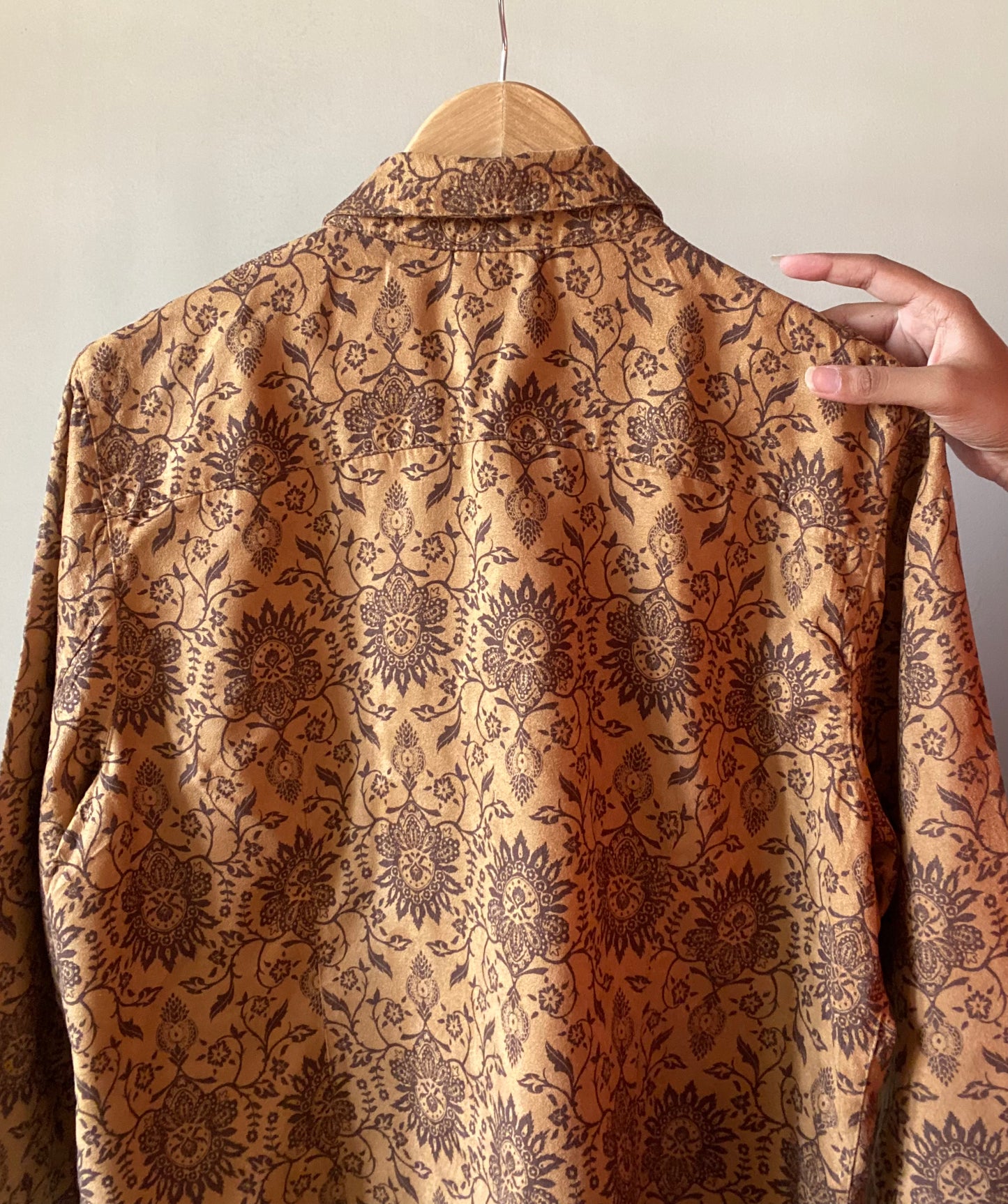 Ethnic Print Vintage Shaket