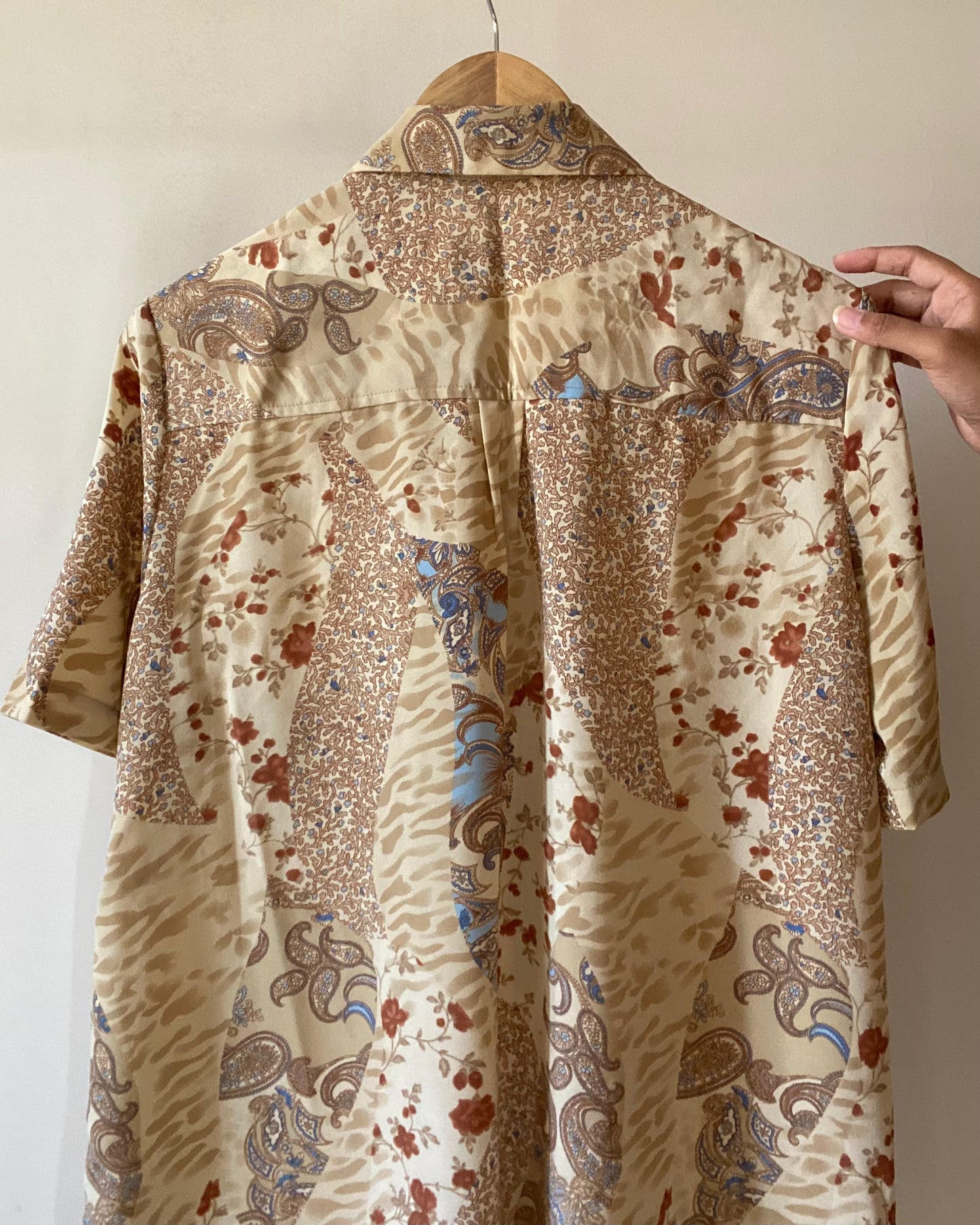 Floral and Animal Print Inspired Vintage Shirt