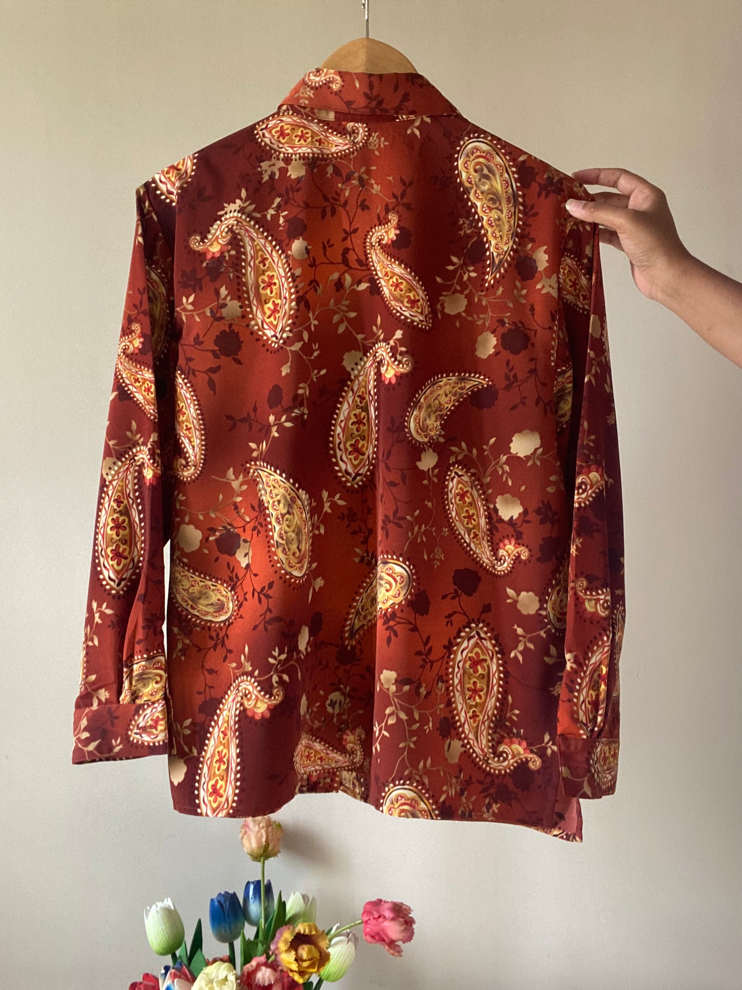BonWorth Ethnic Print Vintage Shirt