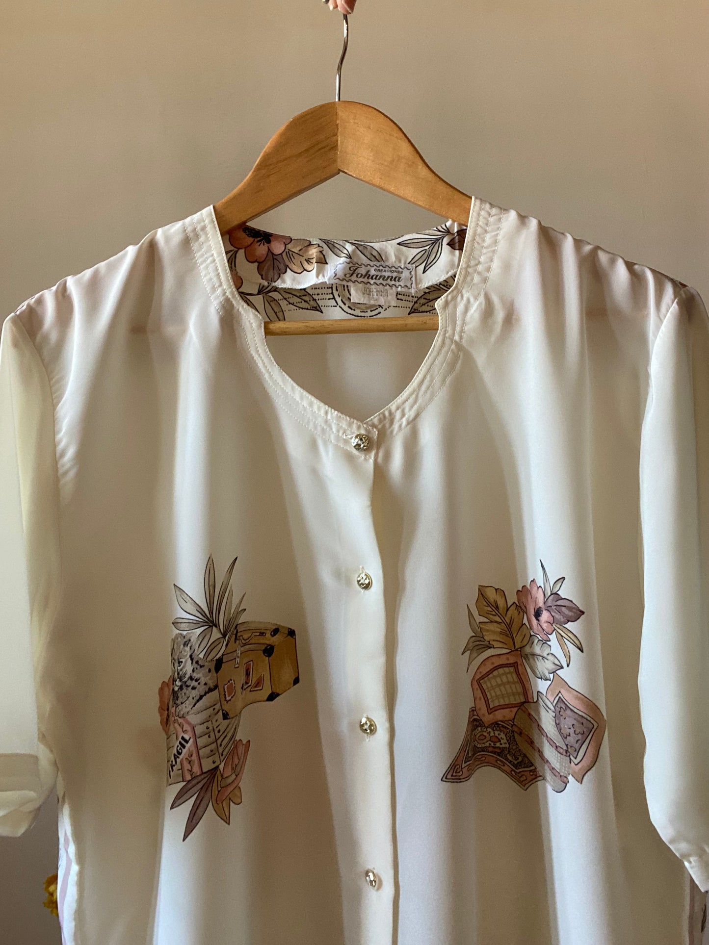 Fall Print Vintage Shirt