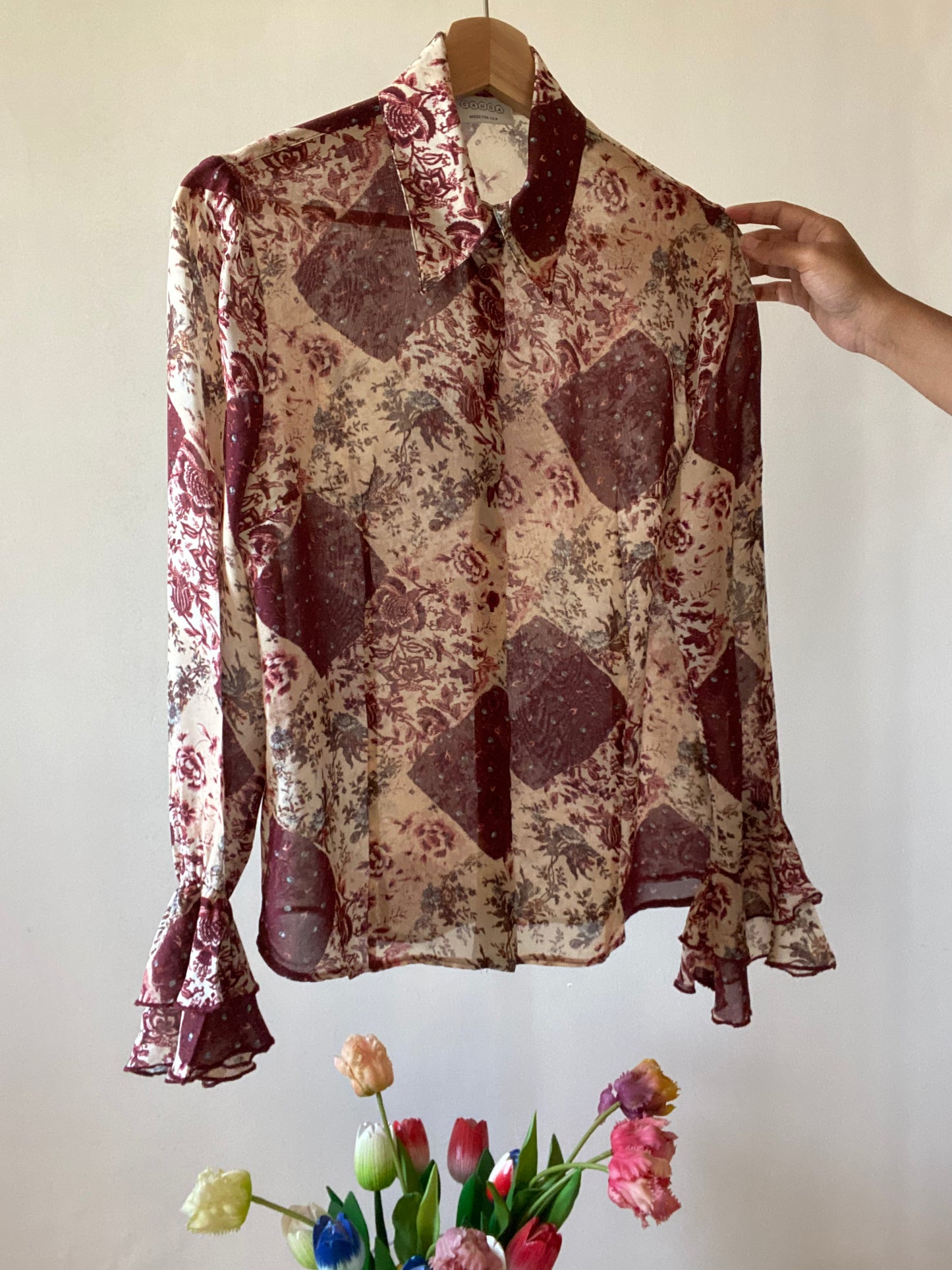 English Floral Dreamland Vintage Shirt