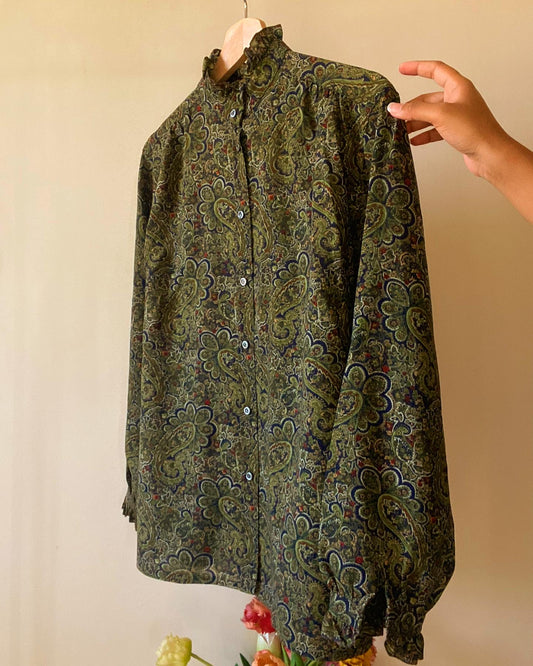 Ethnic Print Vintage Shirt