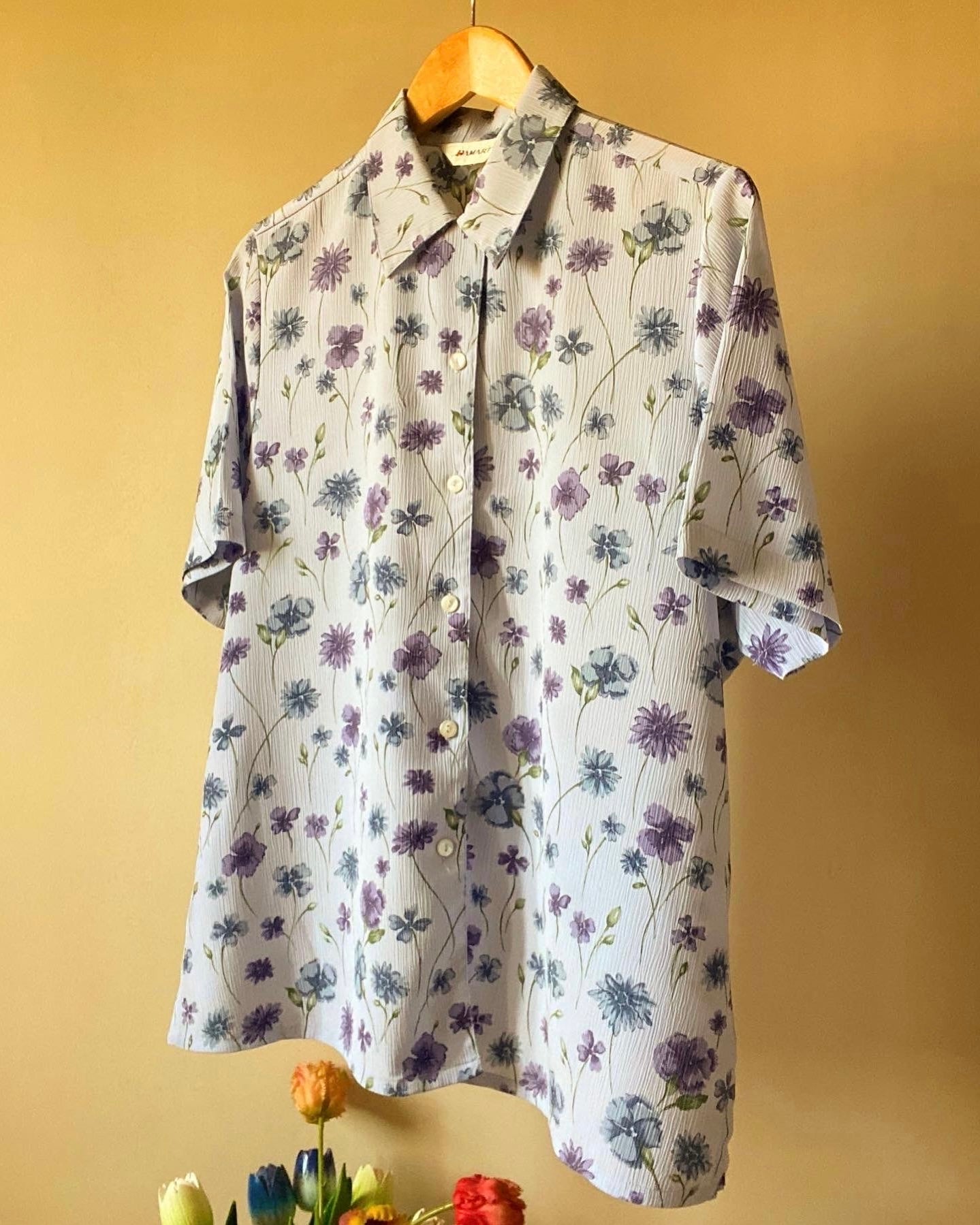 Airy Floral Vintage Shirt