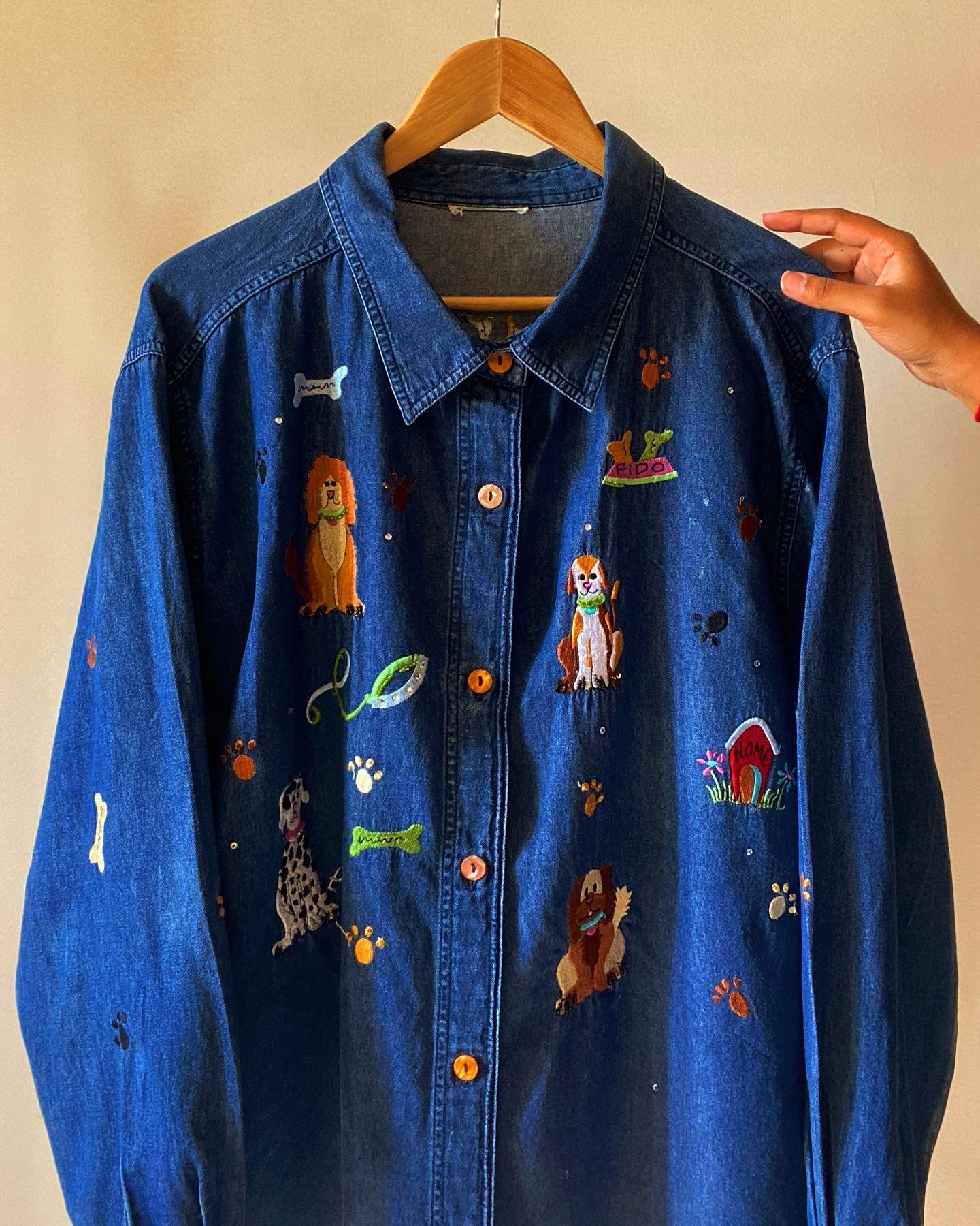 Doggo Inspired Oversized Vintage Shaket