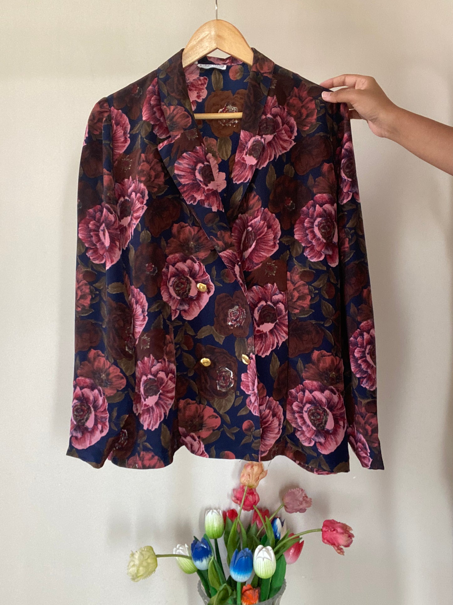 Bold Floral Vintage Shirt