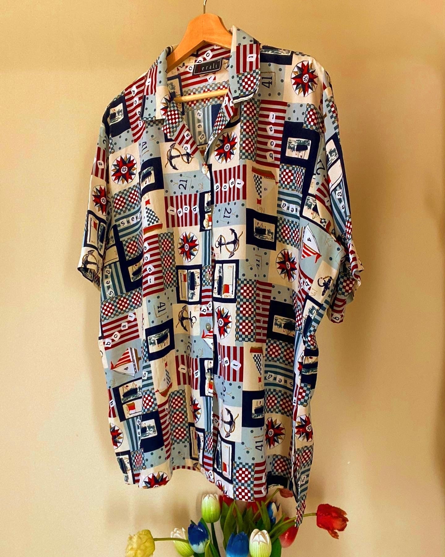 Sailor Inspired Vintage Shirt
