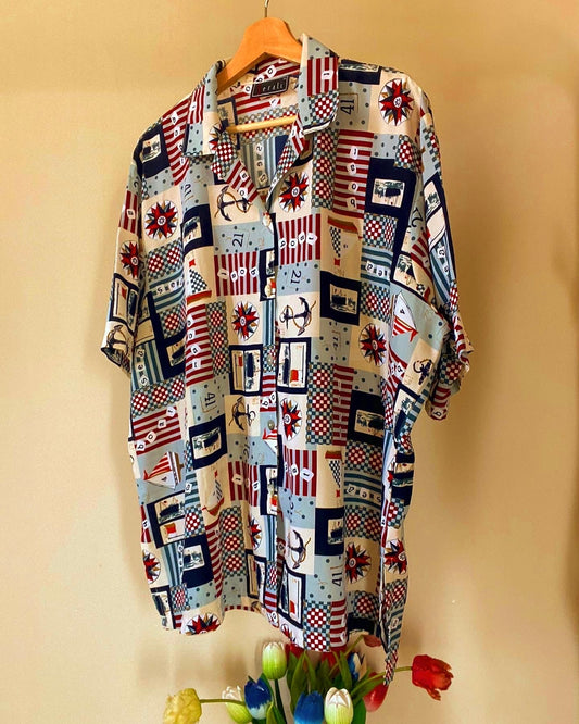 Sailor Inspired Vintage Shirt